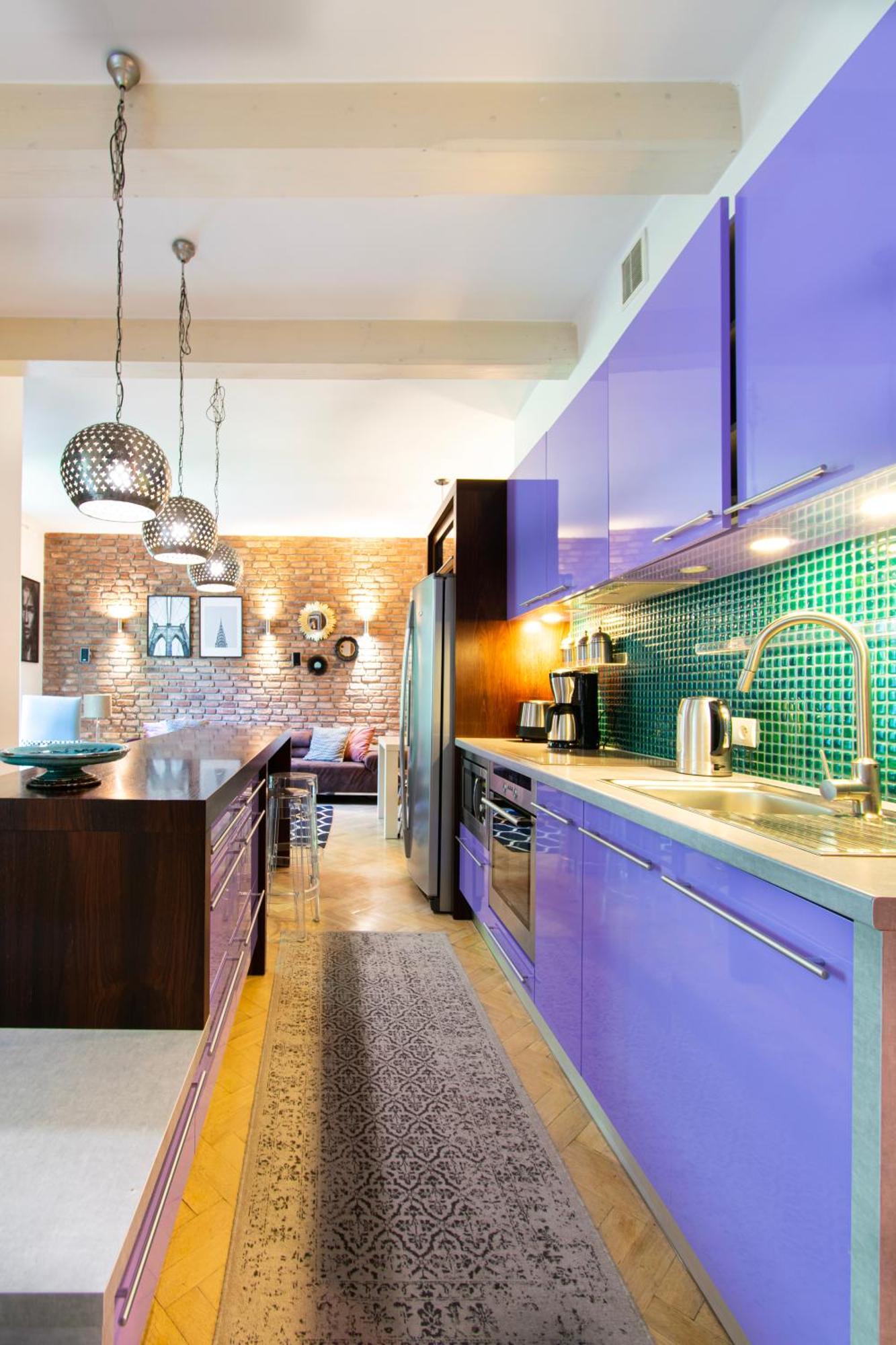 Spacious 3Br Apartment With Ac In Living Room, 2 Balconies Краков Экстерьер фото